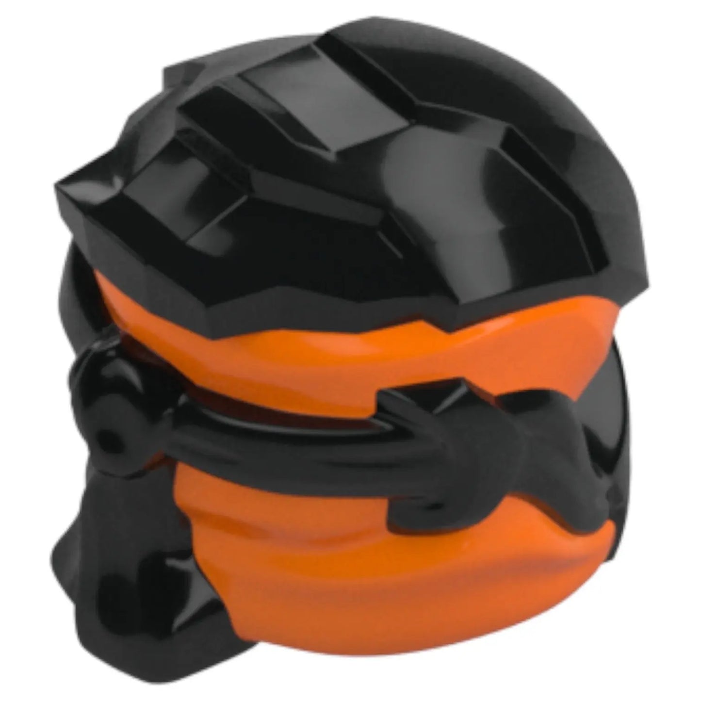 LEGO Zubehör Ninjago Kapuze - Schwarz Orange - 5990 Spiele Pirat