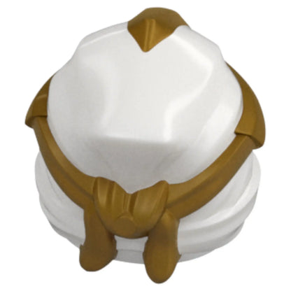 LEGO Zubehör Ninjago Kapuze - Weiss Gold - 7554 Spiele Pirat