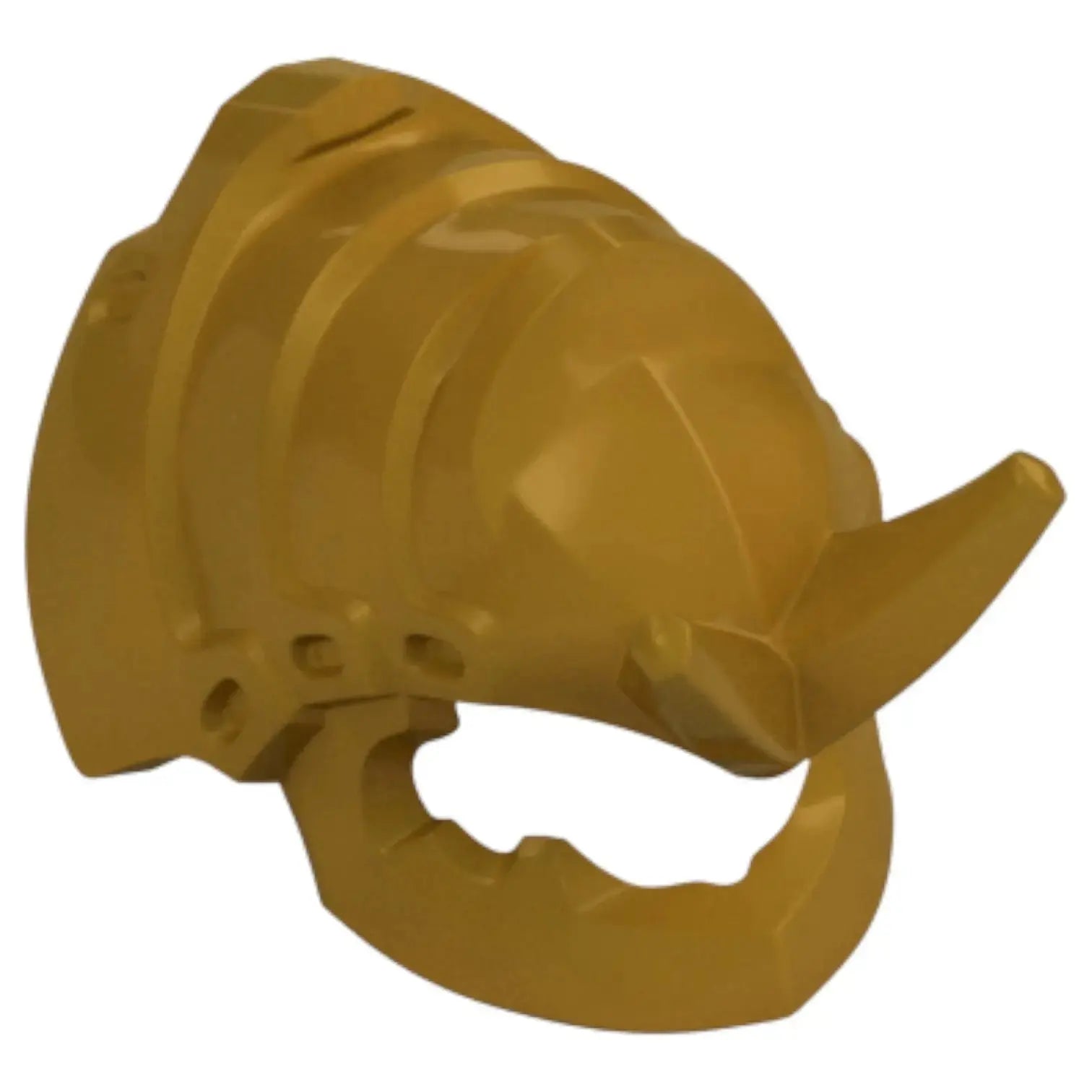 LEGO Zubehör Ninjago Samurai Helm - Gold - 3217 Spiele Pirat