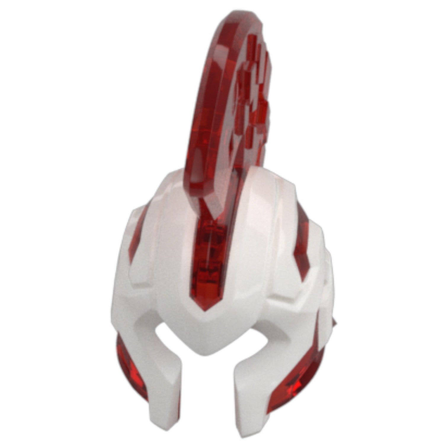 LEGO Zubehör Ninjago Sparta Helm - Rot Weiss - 6889