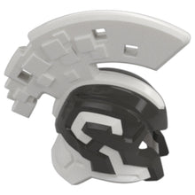 LEGO Zubehör Ninjago Sparta Helm - Schwarz Weiss - 6889