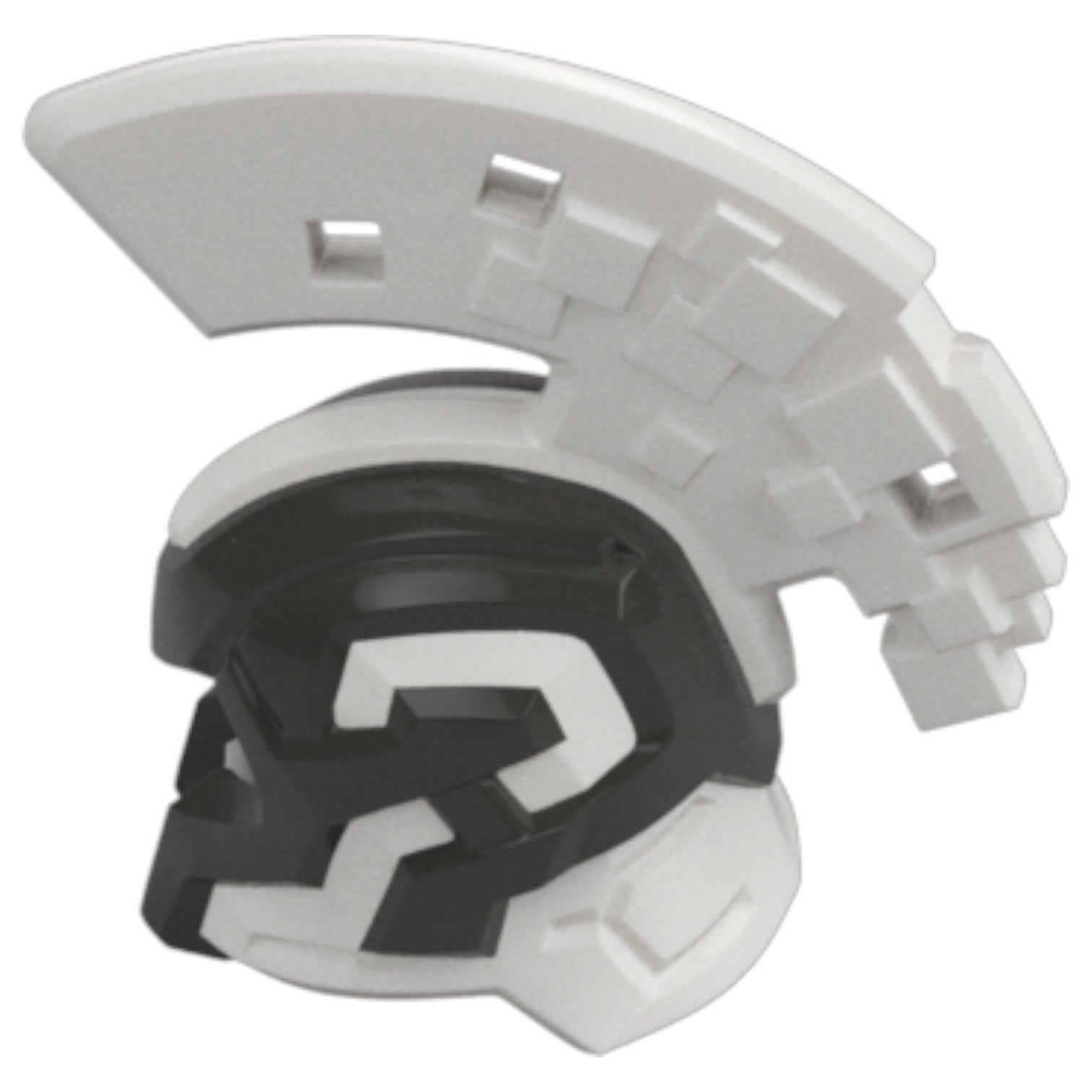 LEGO Zubehör Ninjago Sparta Helm - Schwarz Weiss - 6889