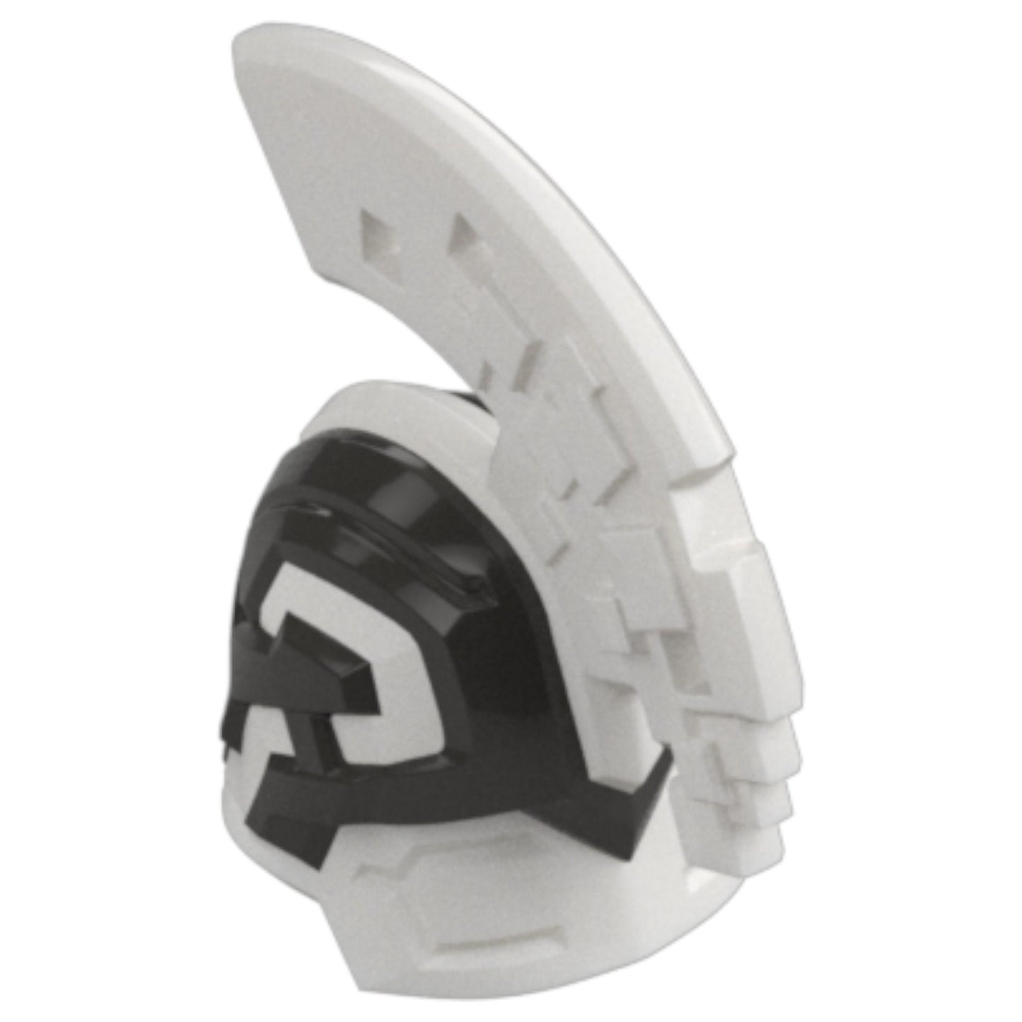LEGO Zubehör Ninjago Sparta Helm - Schwarz Weiss - 6889