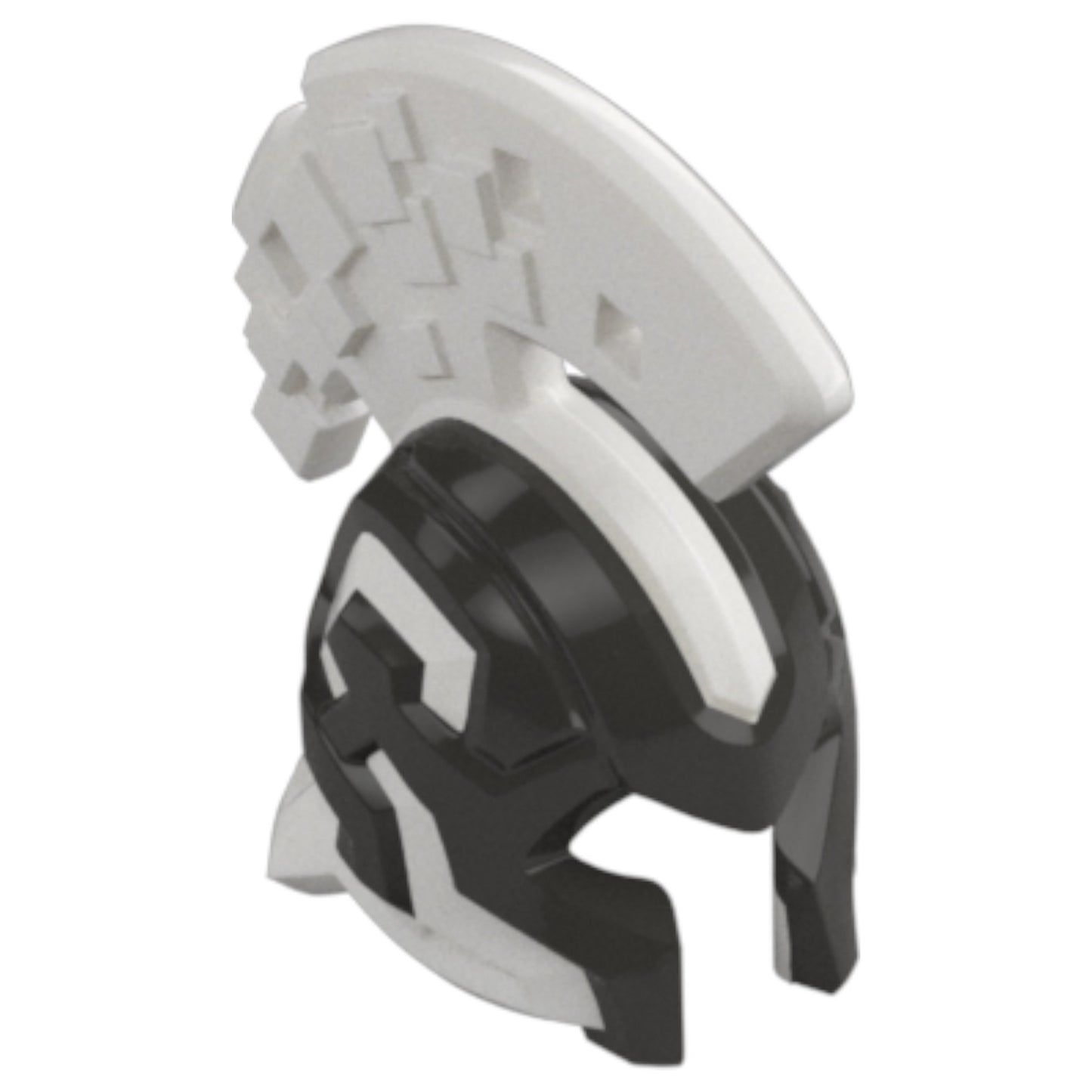 LEGO Zubehör Ninjago Sparta Helm - Schwarz Weiss - 6889