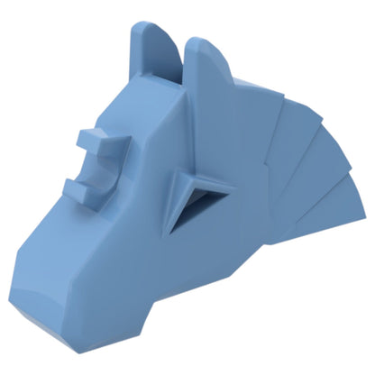 LEGO Zubehör Pferde Kampfhelm eckig - Hellblau - 48492 - Gebraucht Spiele Pirat