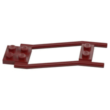 LEGO Zubehör Pferdeanbindeleine - Dunkelrot - 2397 Spiele PIrat