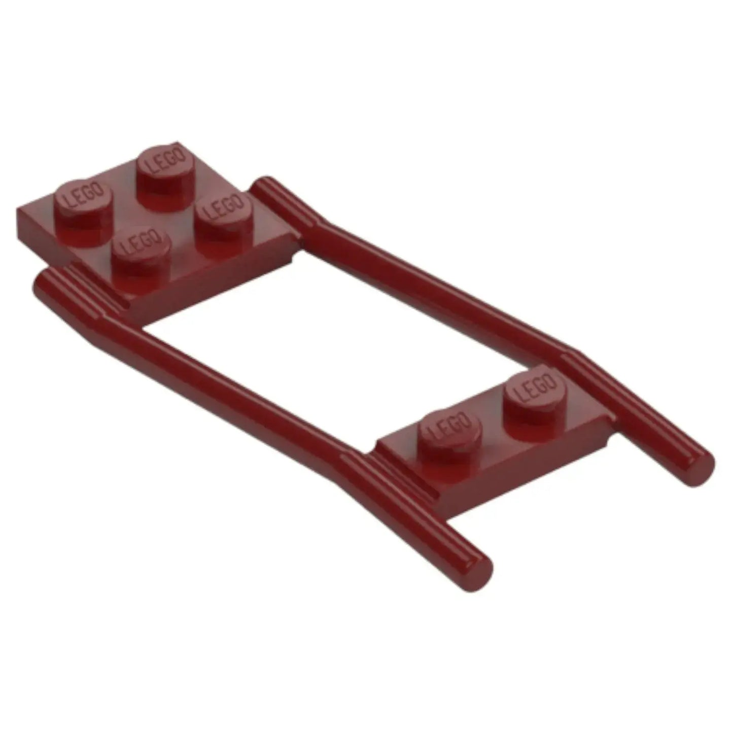 LEGO Zubehör Pferdeanbindeleine - Dunkelrot - 2397 Spiele PIrat