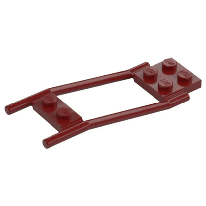 LEGO Zubehör Pferdeanbindeleine - Dunkelrot - 2397 Spiele PIrat
