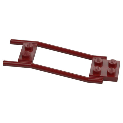 LEGO Zubehör Pferdeanbindeleine - Dunkelrot - 2397 Spiele PIrat