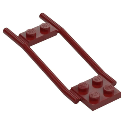 LEGO Zubehör Pferdeanbindeleine - Dunkelrot - 2397 Spiele PIrat