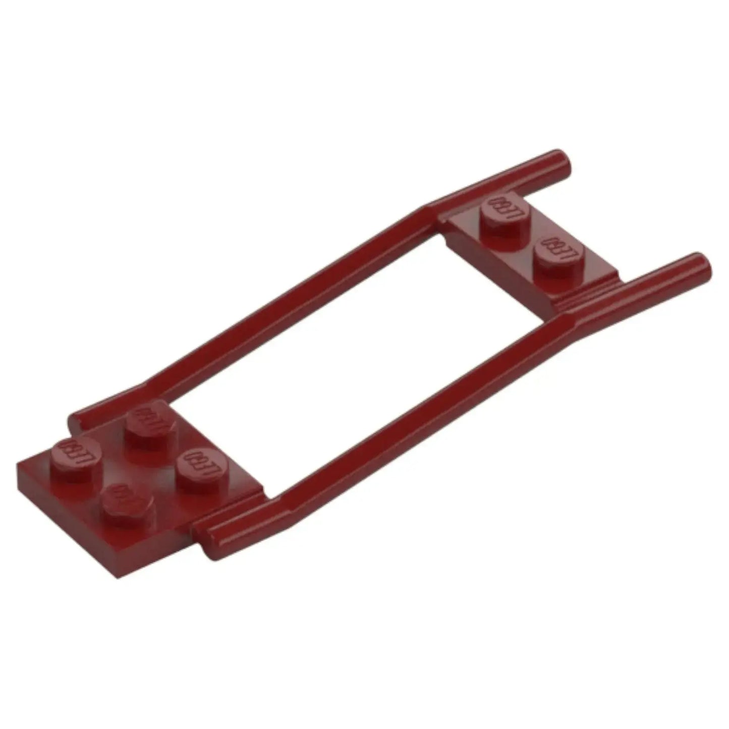 LEGO Zubehör Pferdeanbindeleine - Dunkelrot - 2397 Spiele PIrat