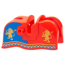 LEGO Zubehör Pferderüstung Löwenritter - Rot Blau - 100659