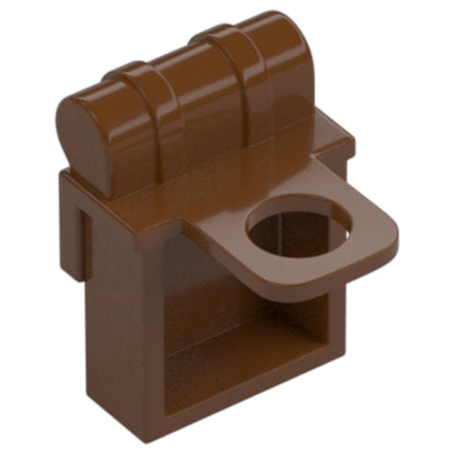 LEGO Zubehör Rüstung Backpack Knapsack 5 Stk. - Braun - 2524