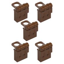 LEGO Zubehör Rüstung Backpack Knapsack 5 Stk. - Braun - 2524