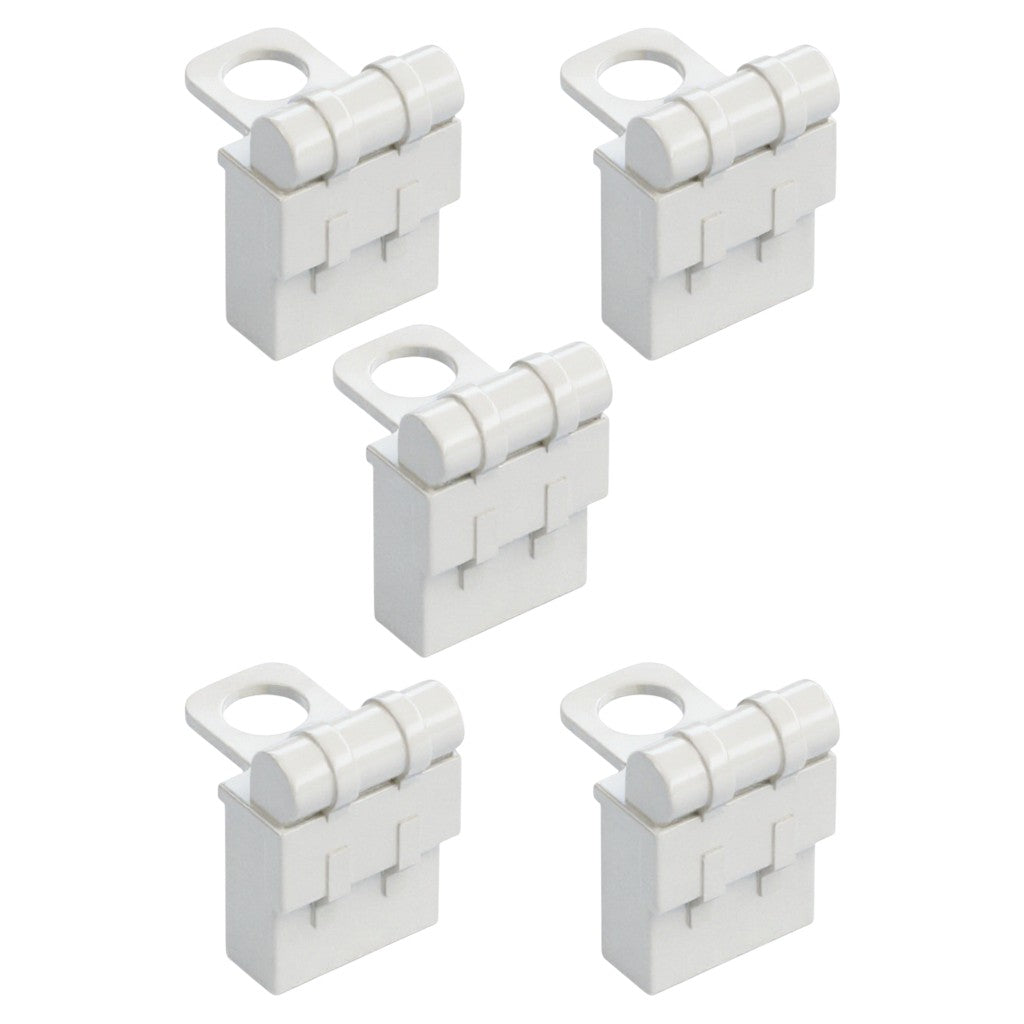 LEGO Zubehör Rüstung Backpack Knapsack 5 Stk. - Weiss - 2524