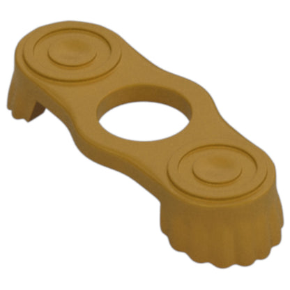 LEGO Zubehör Rüstung Epaulette 10 Stk. - Gold - 2526