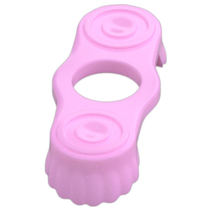 LEGO Zubehör Rüstung Epaulette 10 Stk. - Pink - 2526