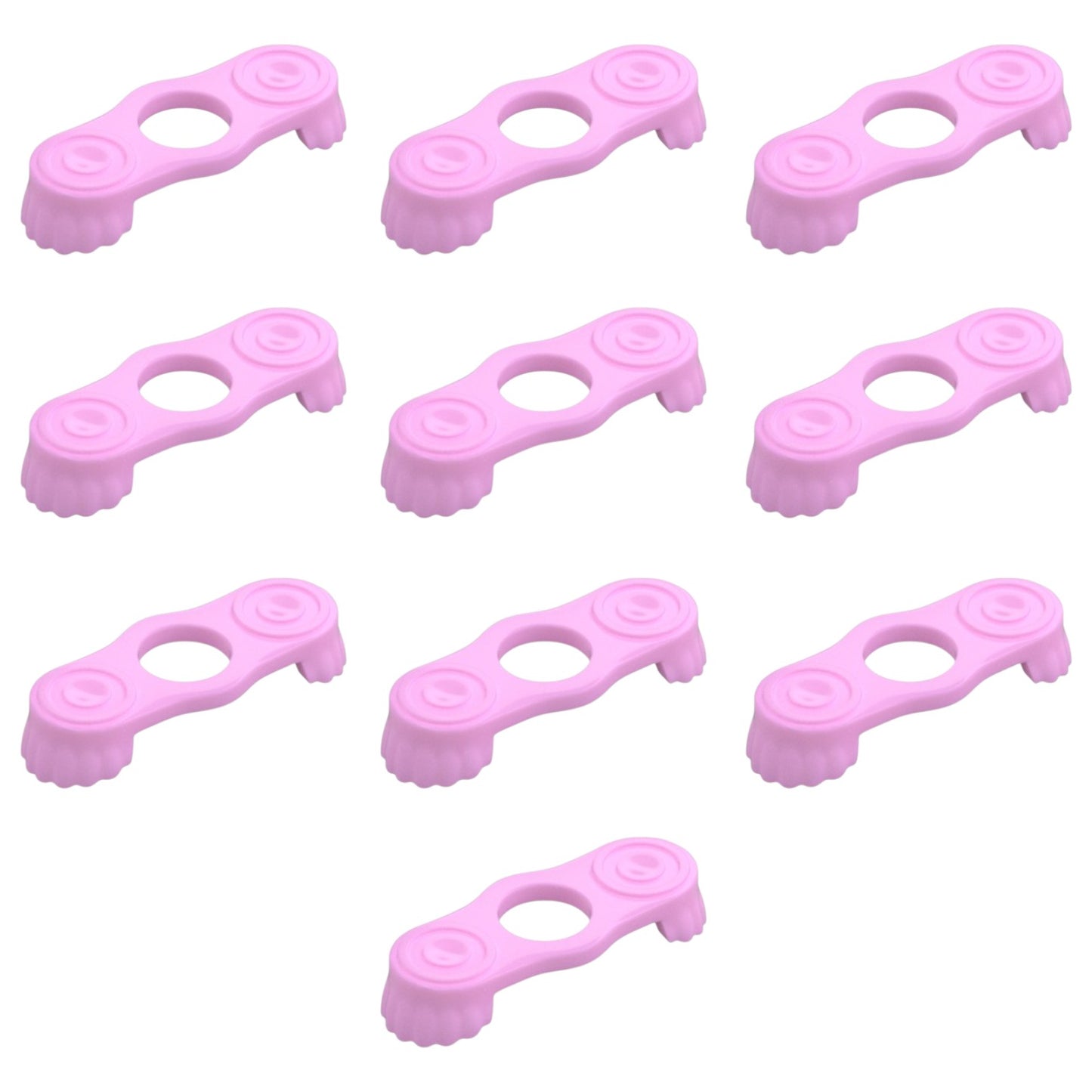 LEGO Zubehör Rüstung Epaulette 10 Stk. - Pink - 2526