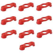 LEGO Zubehör Rüstung Epaulette 10 Stk. - Rot - 2526