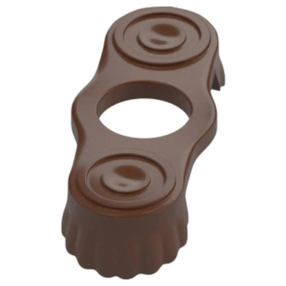 LEGO Zubehör Rüstung Epaulette  - Braun - 2526 Spiele PIrat