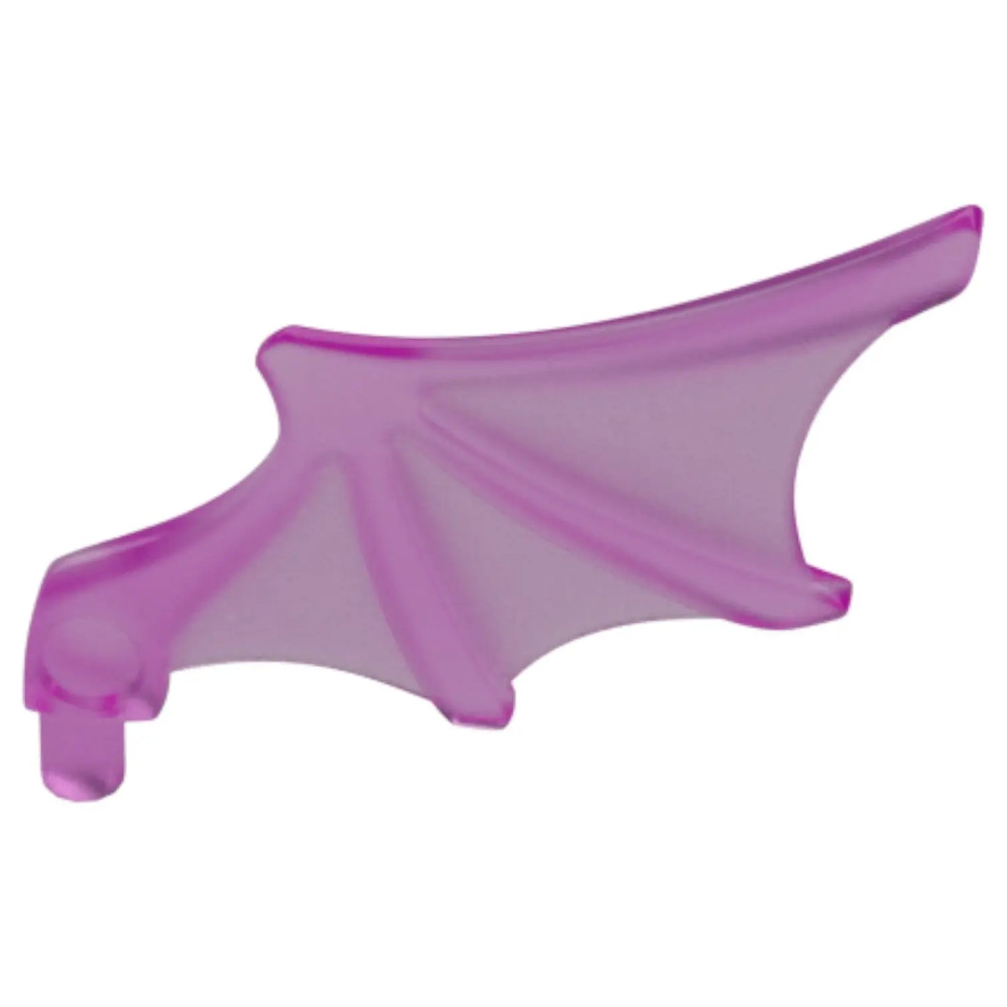 LEGO Zubehör Rüstung Flügel - Transparent Violett - 15082 Spiele Pirat