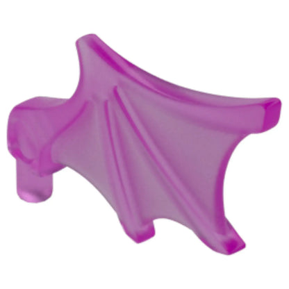 LEGO Zubehör Rüstung Flügel - Transparent Violett - 15082 Spiele Pirat