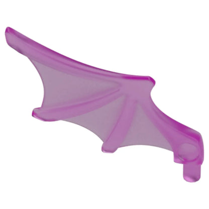 LEGO Zubehör Rüstung Flügel - Transparent Violett - 15082 Spiele Pirat