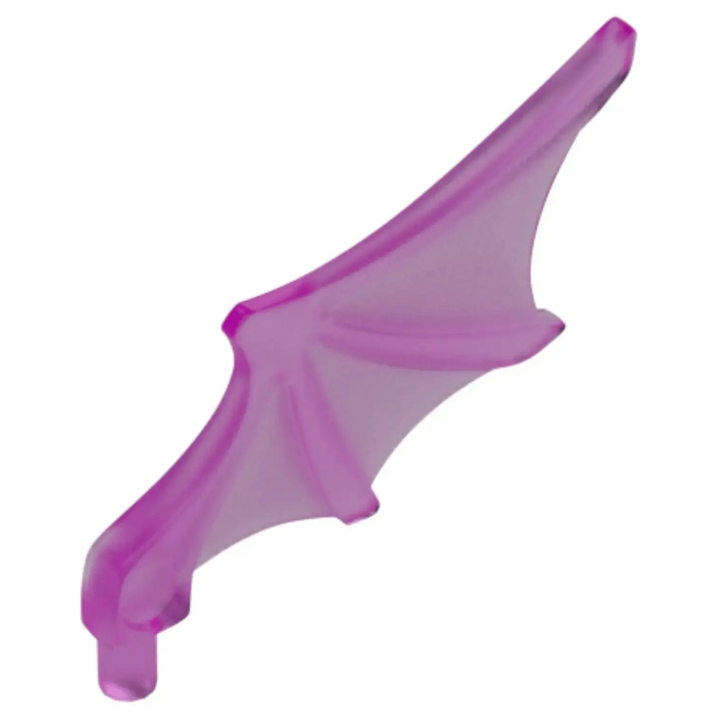 LEGO Zubehör Rüstung Flügel - Transparent Violett - 15082 Spiele Pirat