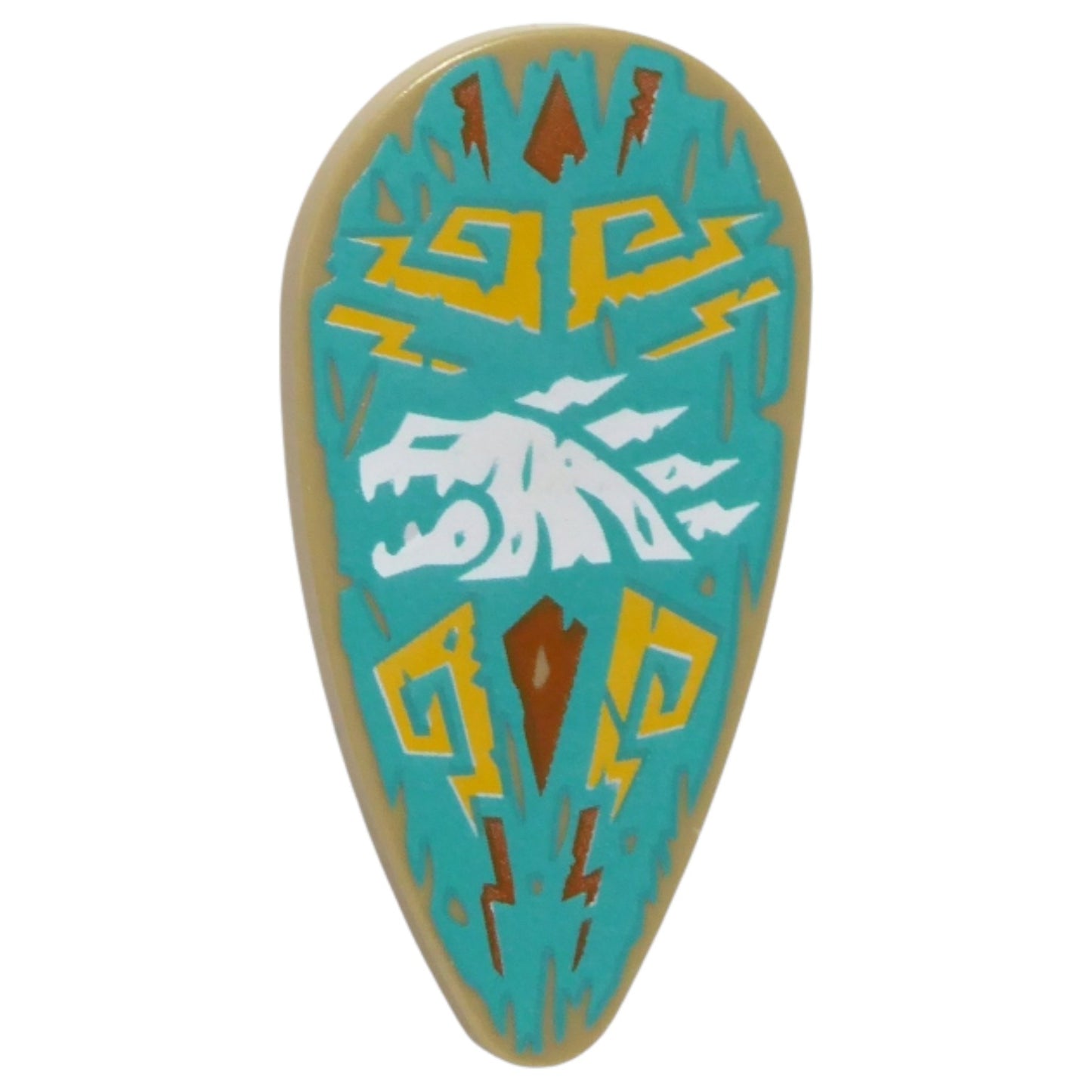 LEGO Zubehör Schild Dragon Head