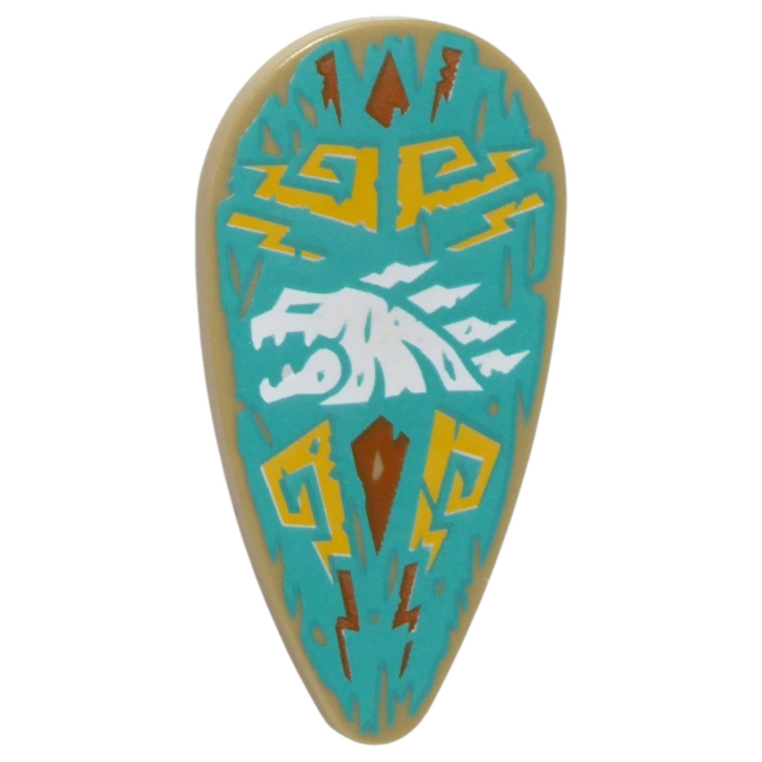 LEGO Zubehör Schild Dragon Head