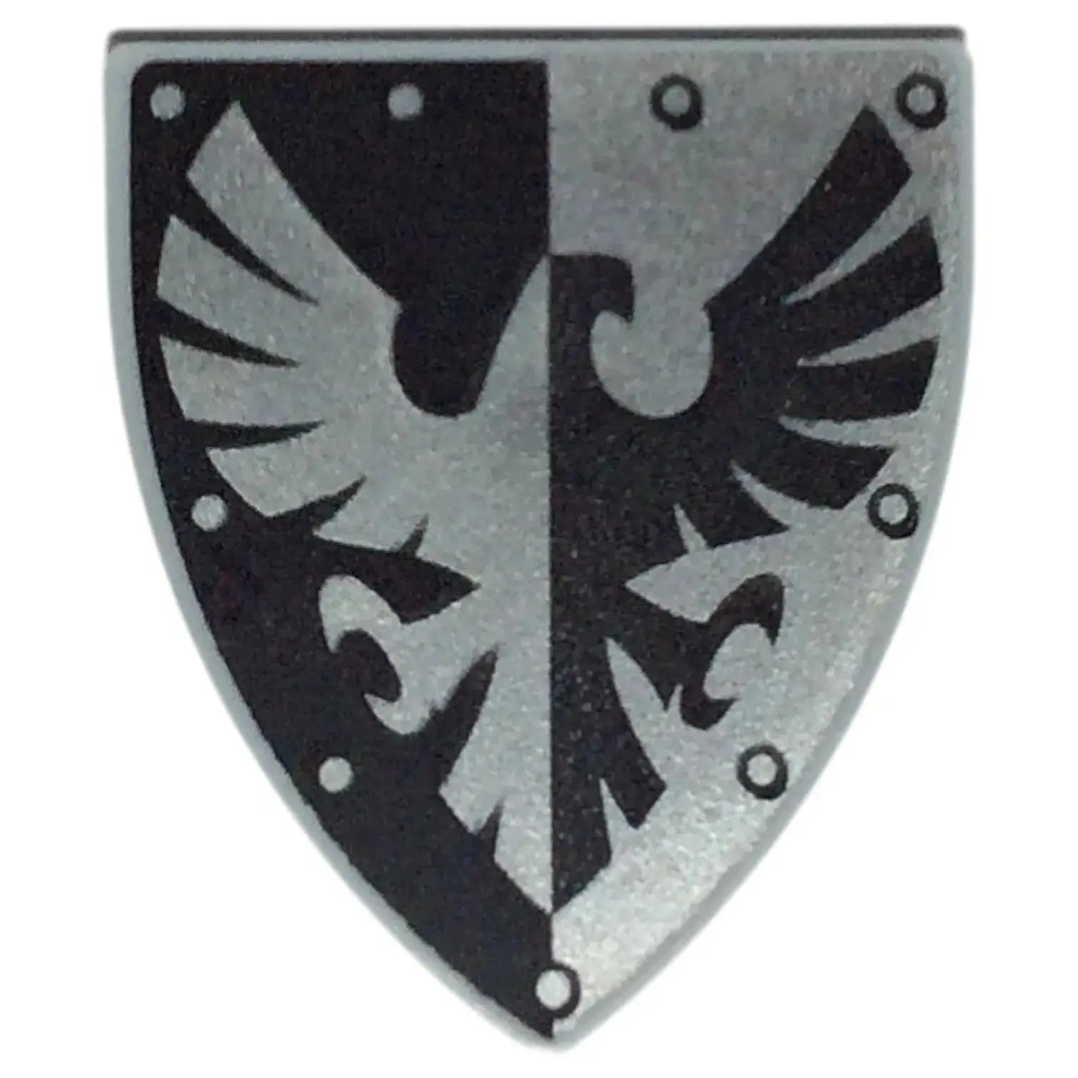 LEGO Zubehör Schild Falkenritter mit Nietenmuster Spiele Pirat