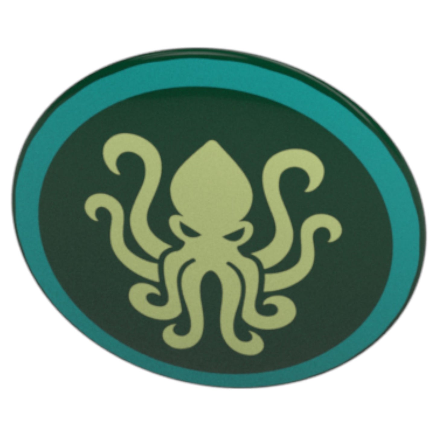 LEGO Zubehör Schild Kraken - Türkis