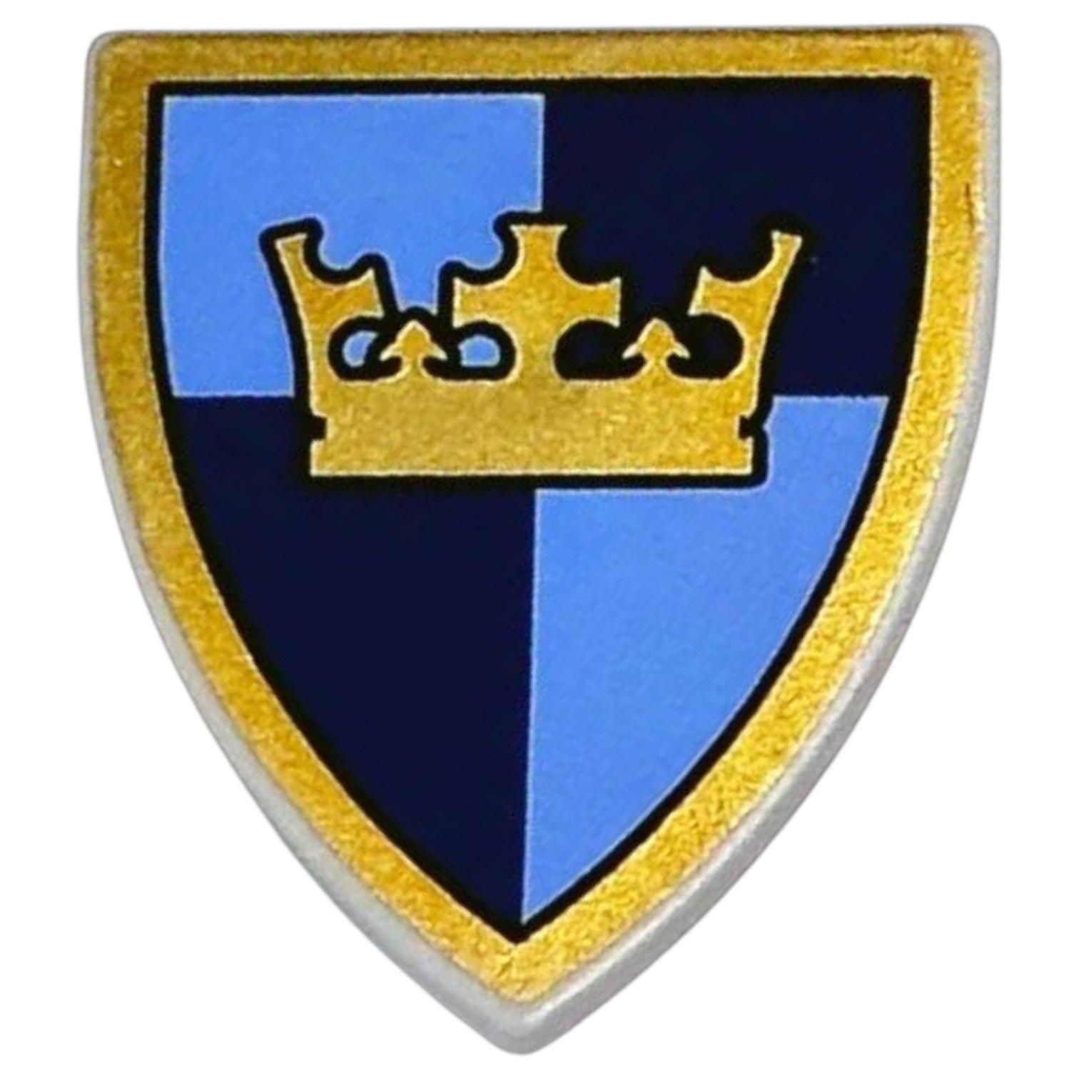 LEGO Zubehör Schild Kronen Muster