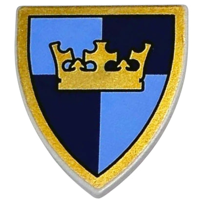 LEGO Zubehör Schild Kronen Muster