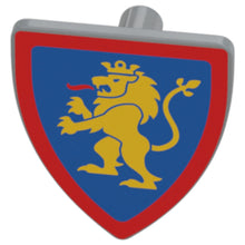 LEGO Zubehör Schild Löwenritter - Blau - 102325