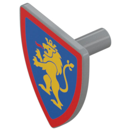 LEGO Zubehör Schild Löwenritter - Blau - 102325