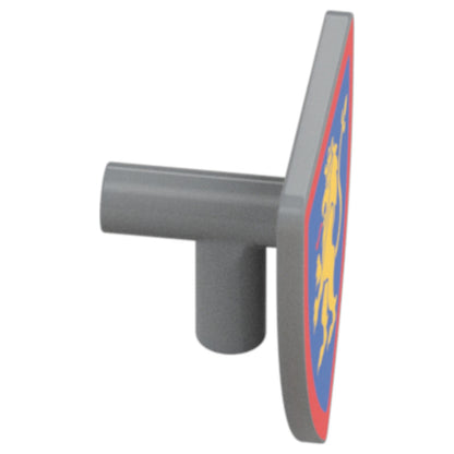 LEGO Zubehör Schild Löwenritter - Blau - 102325