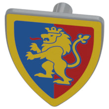 LEGO Zubehör Schild Löwenritter - Blau Rot - 102330