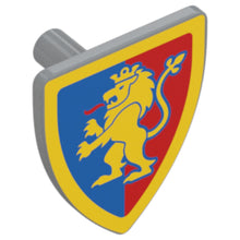 LEGO Zubehör Schild Löwenritter - Blau Rot - 102330