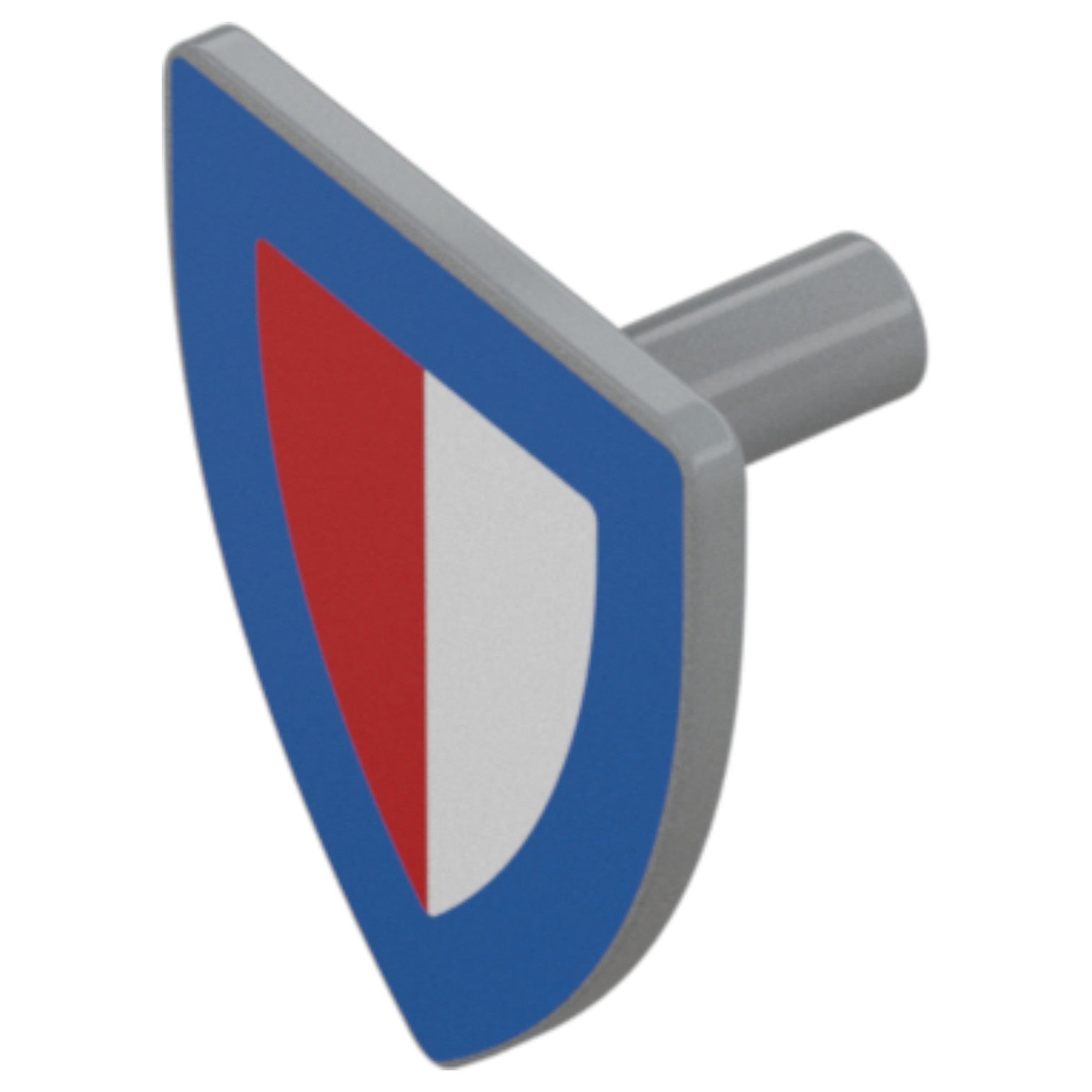 LEGO Zubehör Schild Rot Weiss - 102332