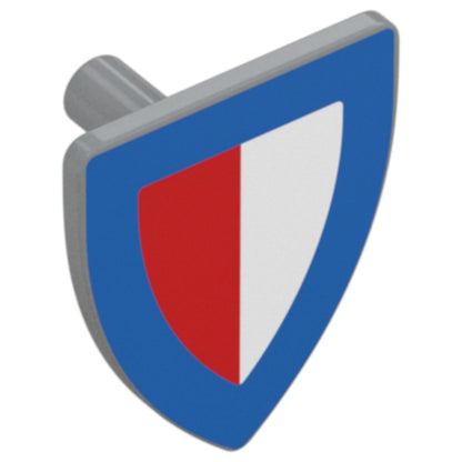 LEGO Zubehör Schild Rot Weiss - 102332