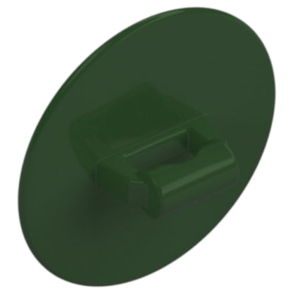 LEGO Zubehör Schild Rund - Dunkel Grün - 75902