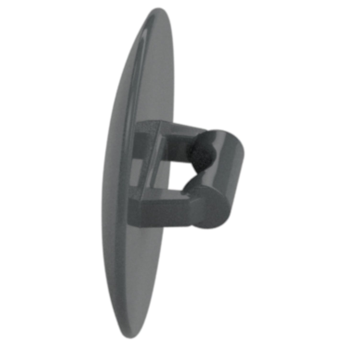 LEGO Zubehör Schild Rund - Grau - 75902