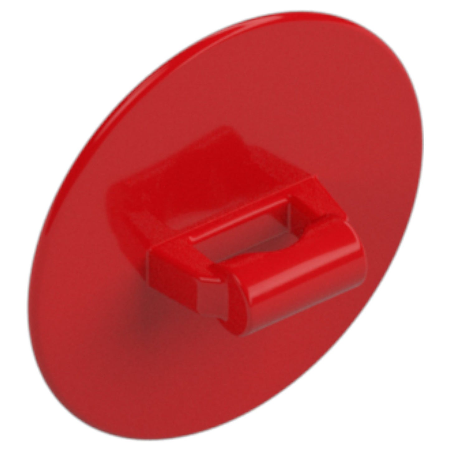 LEGO Zubehör Schild Rund - Rot - 75902