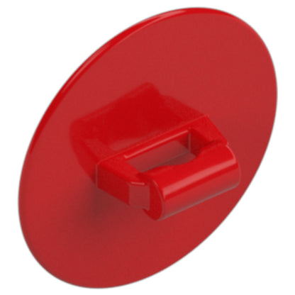 LEGO Zubehör Schild Rund - Rot - 75902