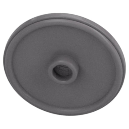 LEGO Zubehör Schild Rund mit Noppen - Silber Metallic - 17835