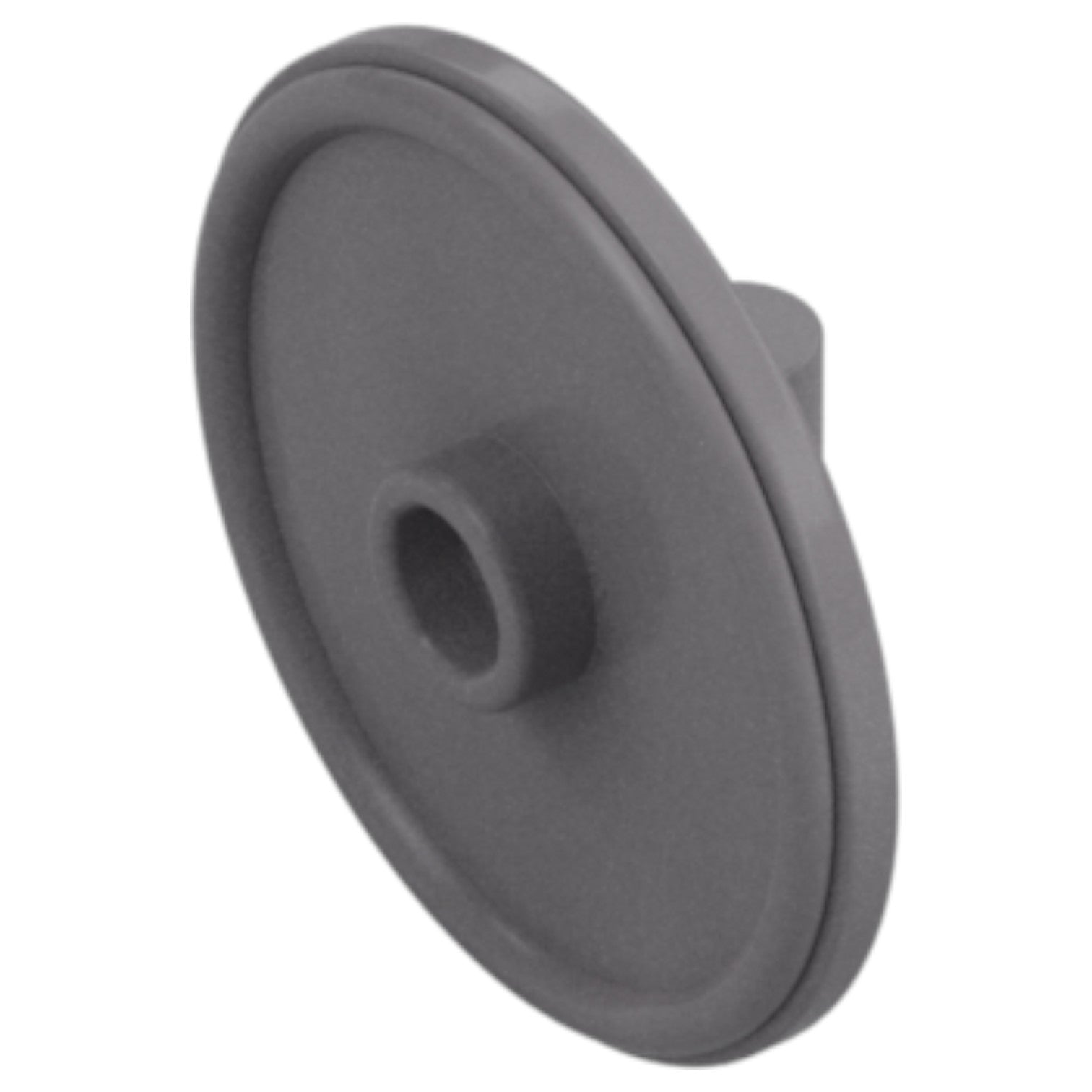 LEGO Zubehör Schild Rund mit Noppen - Silber Metallic - 17835