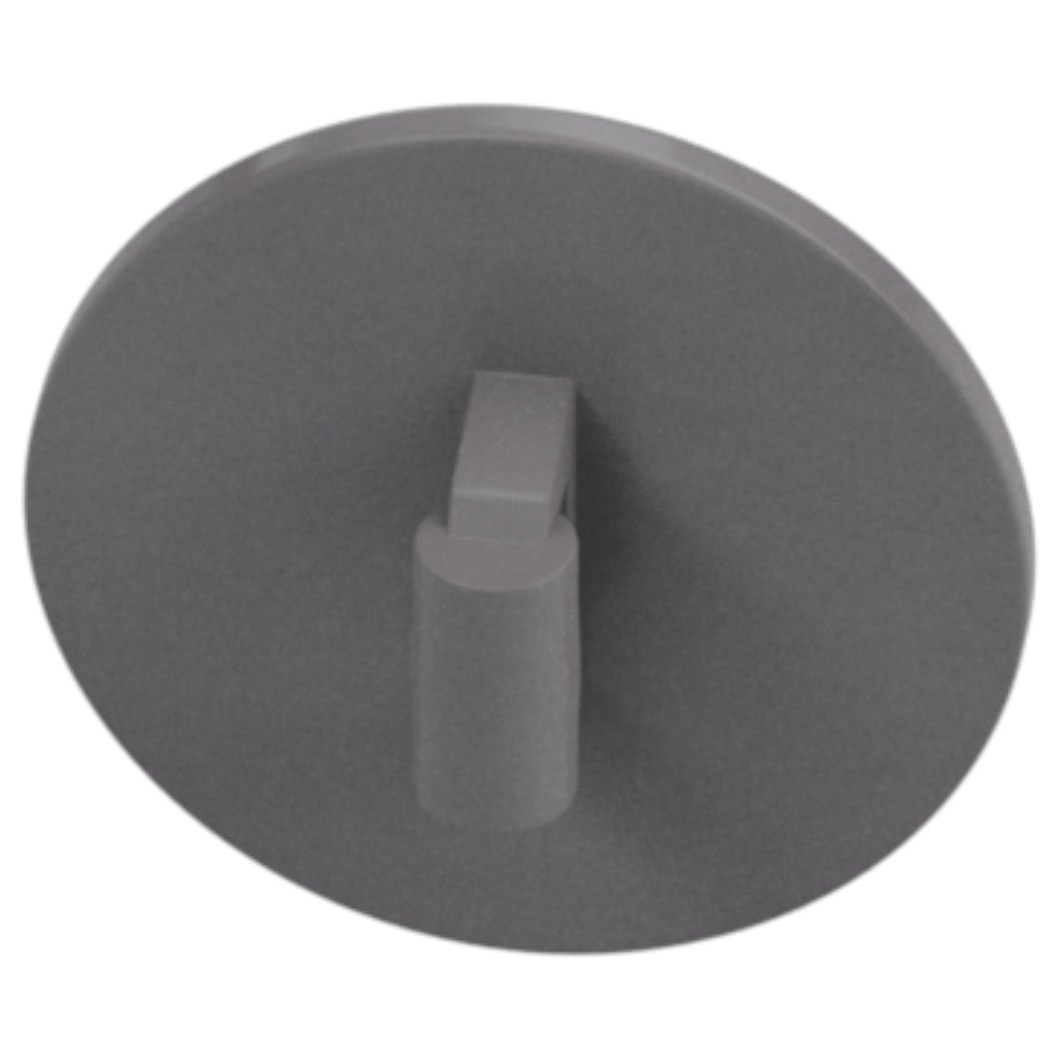 LEGO Zubehör Schild Rund mit Noppen - Silber Metallic - 17835