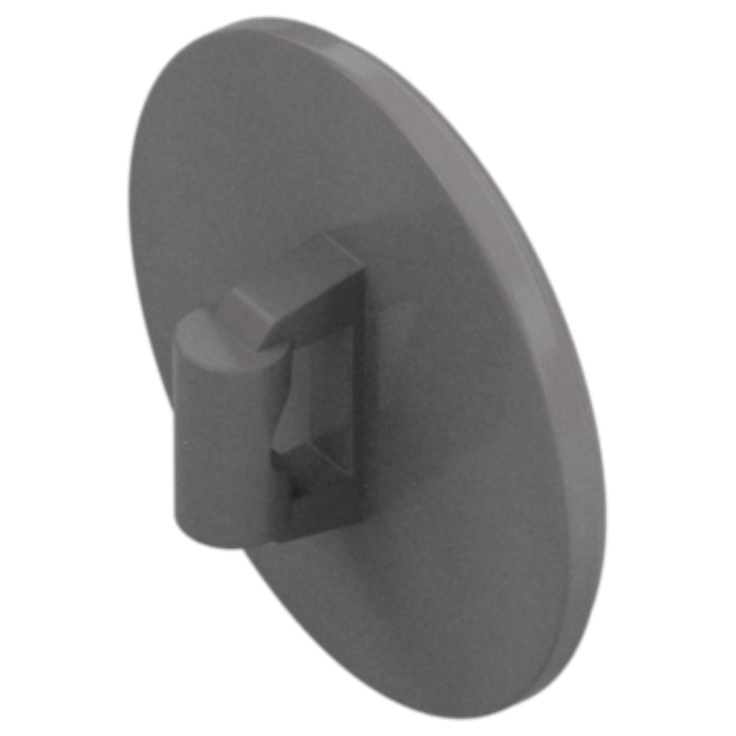 LEGO Zubehör Schild Rund mit Noppen - Silber Metallic - 17835