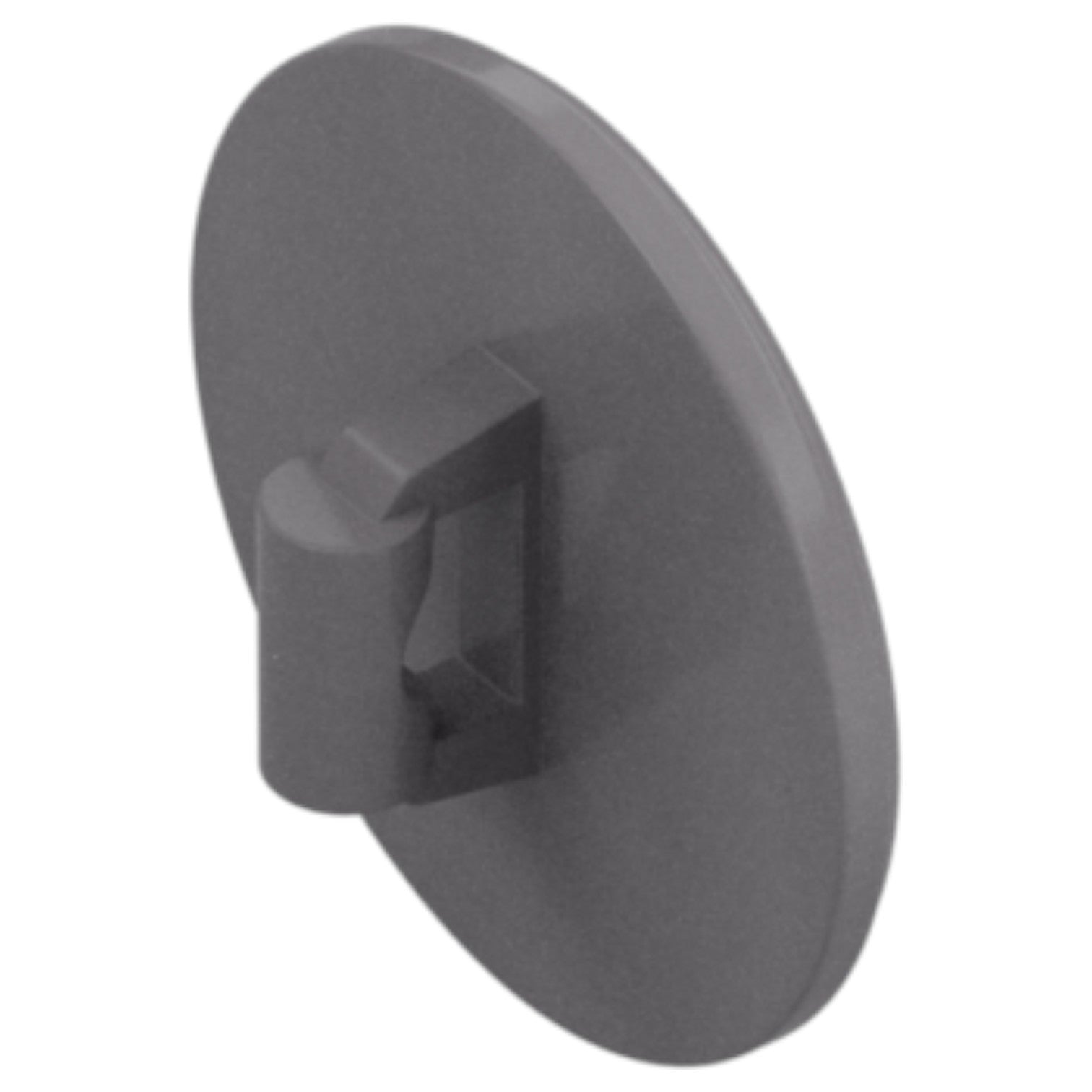 LEGO Zubehör Schild Rund mit Noppen - Silber Metallic - 17835